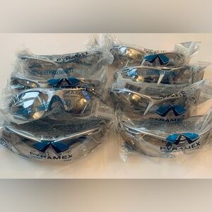 Pyramex High Impact Safety And Style Goggles Gray SS4580D Sealed Lot of 8